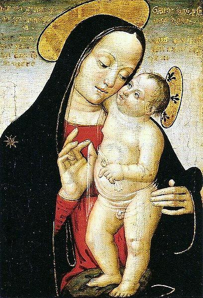 ANTONIAZZO ROMANO Madonna and Child oil painting image
